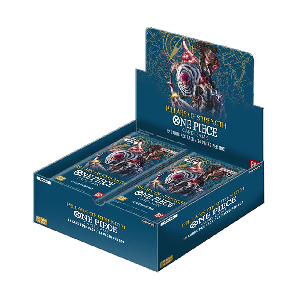 One Piece: OP-03 "Pillars of Strength" English Booster Box