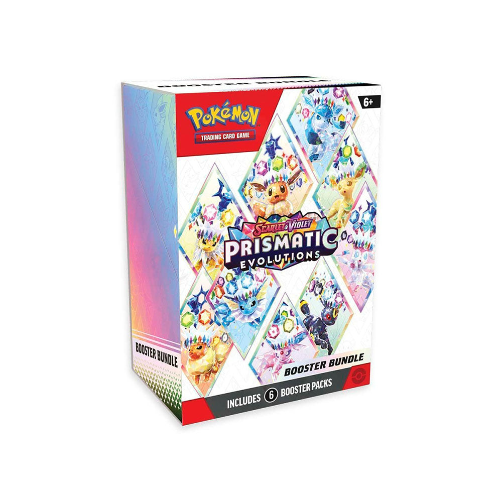 Pokemon: Scarlet & Violet Prismatic Evolutions Booster Bundle